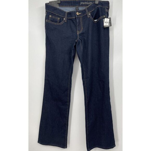 Gap Womens size 8 /29 Denim Dark Wash Premium Bootcut Zipper Closure $59.99 - Picture 1 of 5